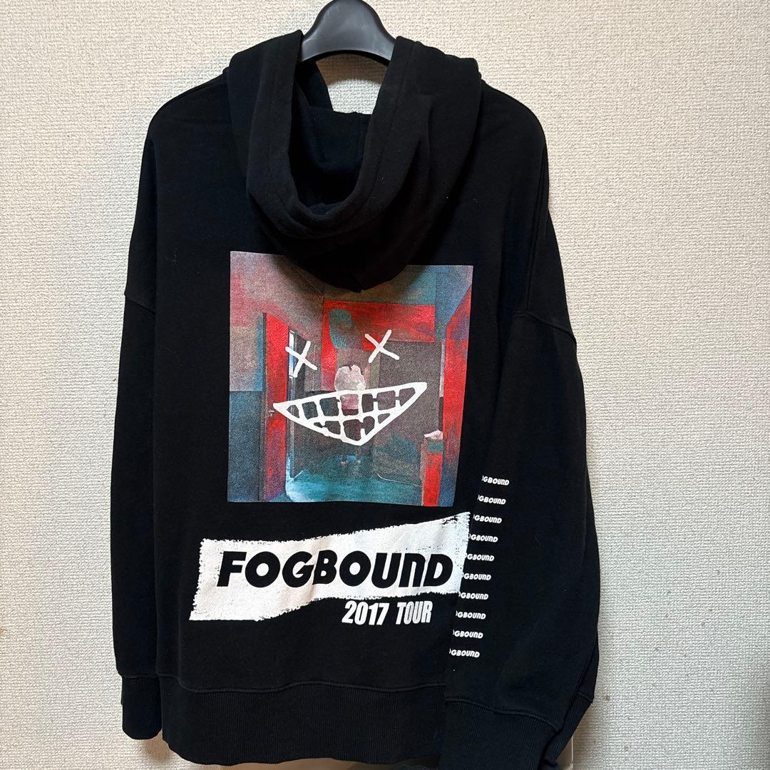 【新品】米津玄師 FOGBOUND BOOTパーカー BLACK Mサイズ 米津玄師 FOGBOUND BOOTパーカーの通販 by N.｜ラクマ