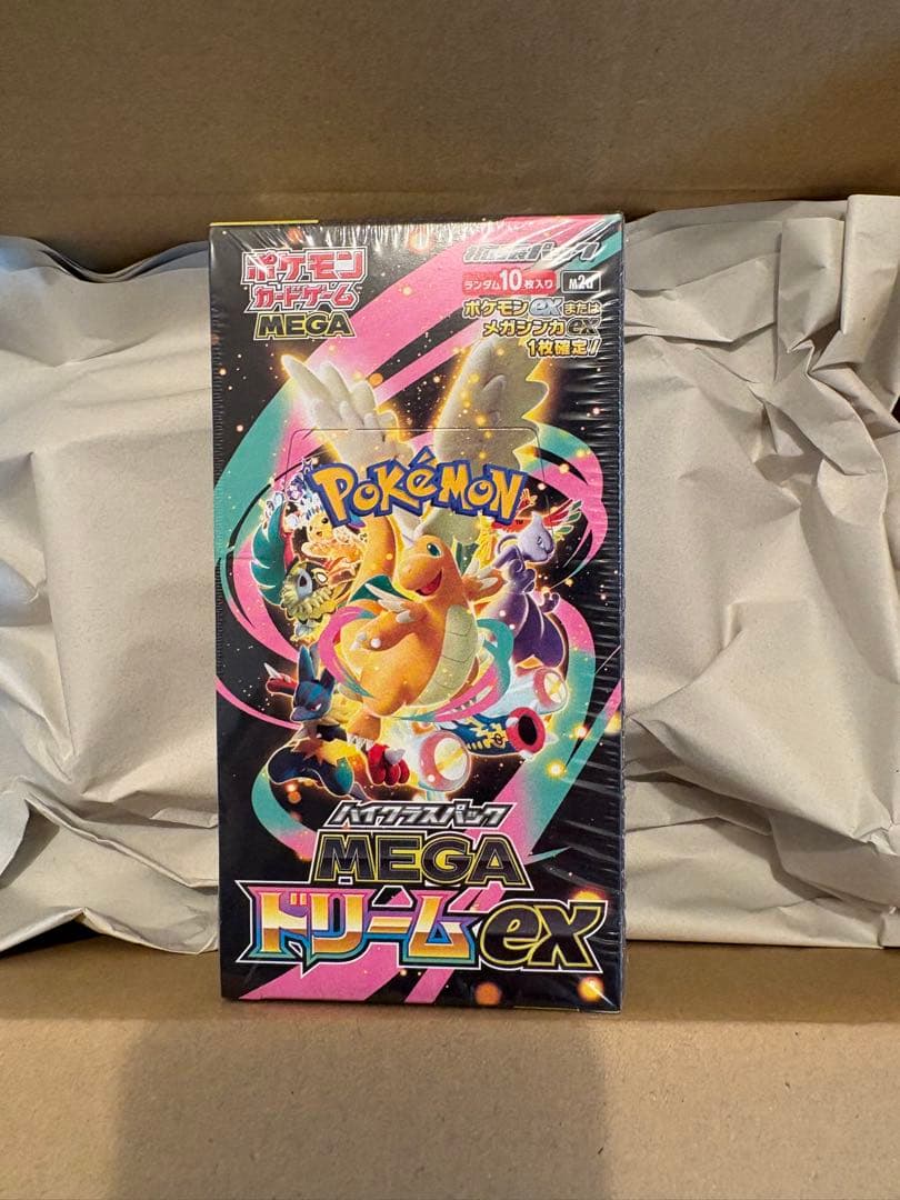 ポケモンカードゲーム MEGAドリームEX 1box