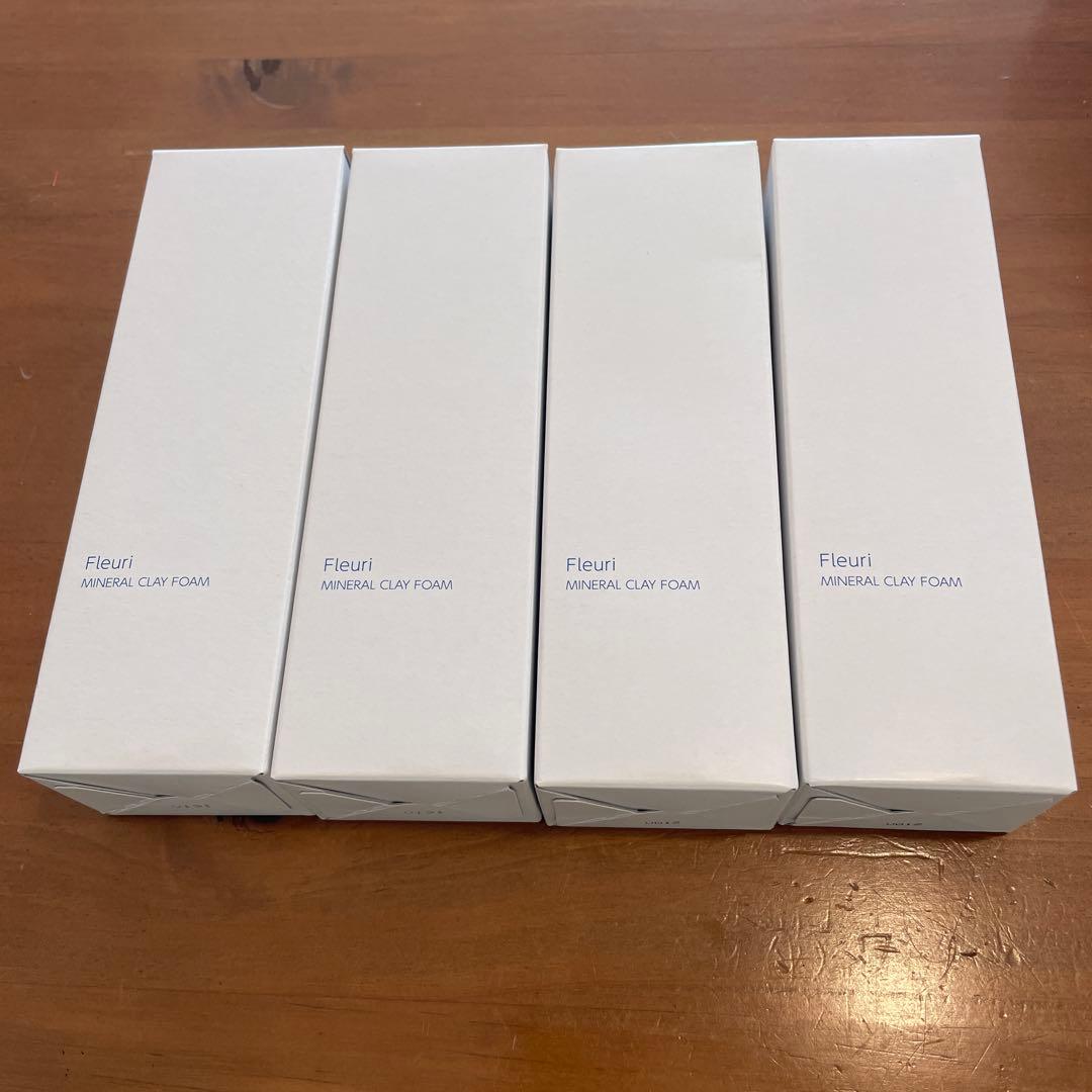 Fleuri MINERAL CLAY FOAM 4本セット