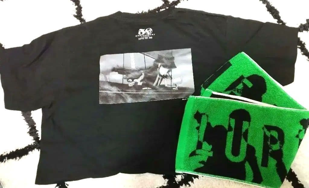 ルパン三世　Part6 50周年記念　 Tシャツ&マフラータオル