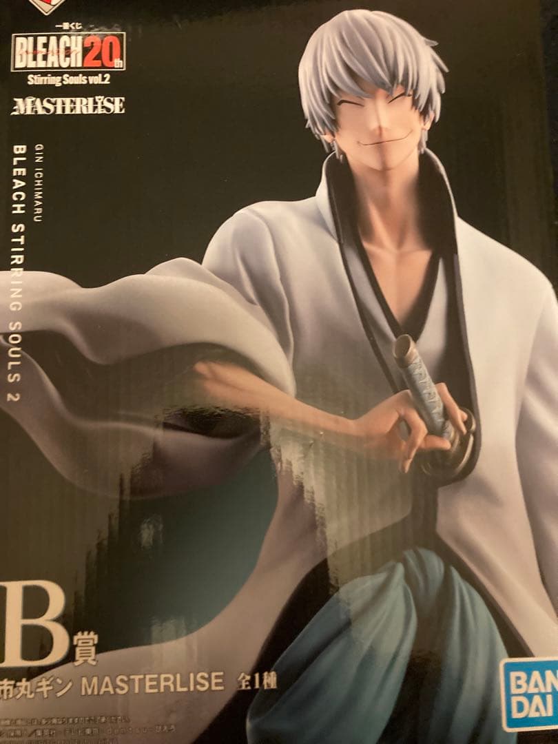 ブリーチ　市丸ギン　フィギュア　一番くじ　未開封