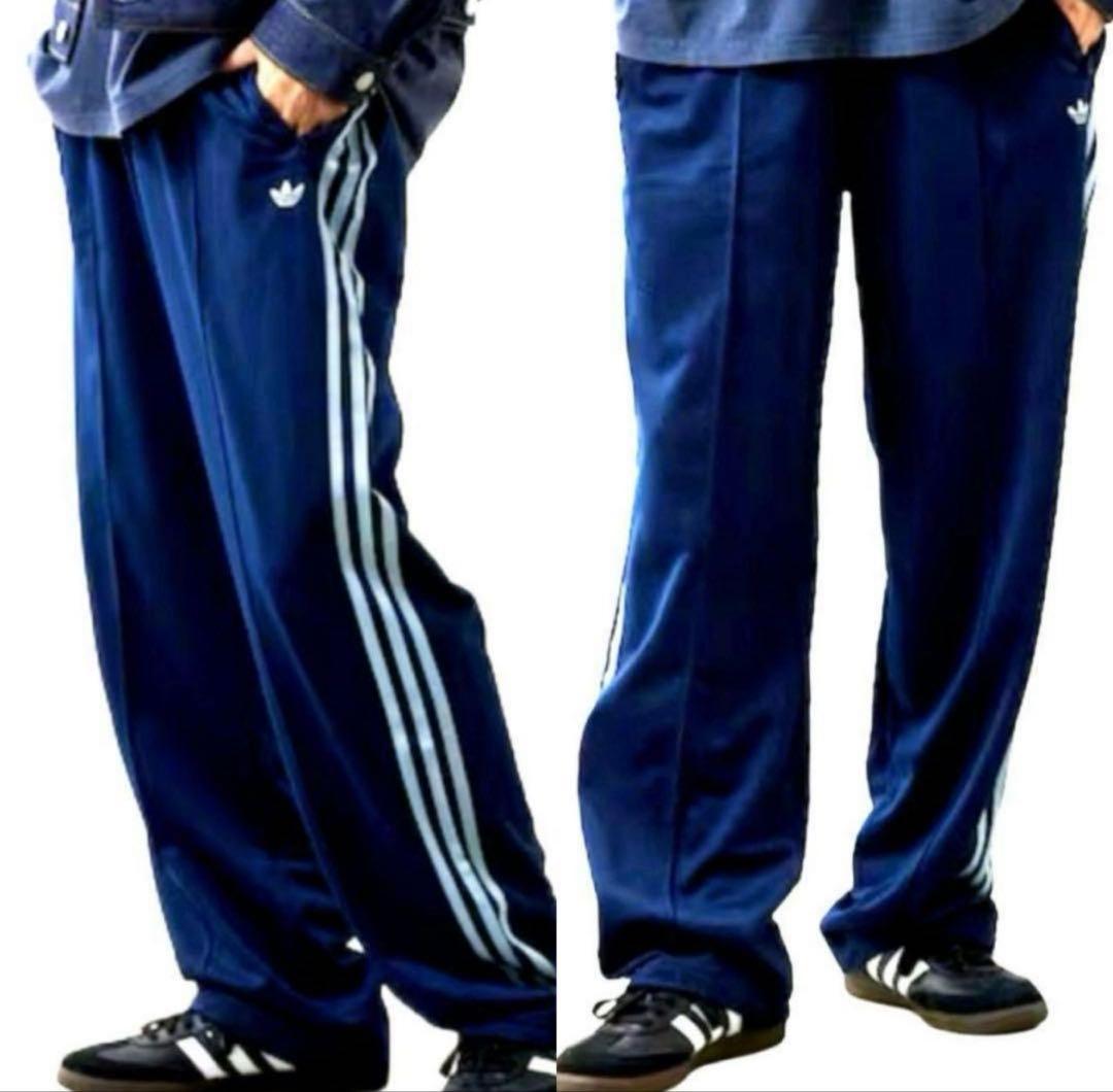 アディダス　ベッケンバウアー　ジェンダーニュートラル　ネイビー　XL