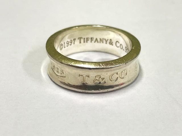 ティファニー シルバー 925 ナローリング 1837 12号即日配送 - メルカリ