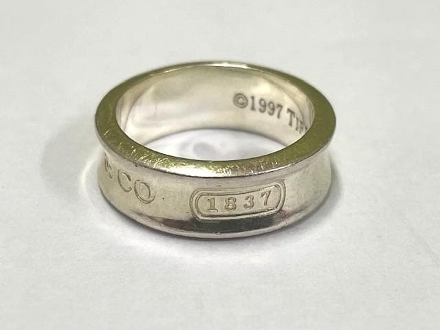 ティファニー シルバー 925 ナローリング 1837 12号即日配送 - メルカリ
