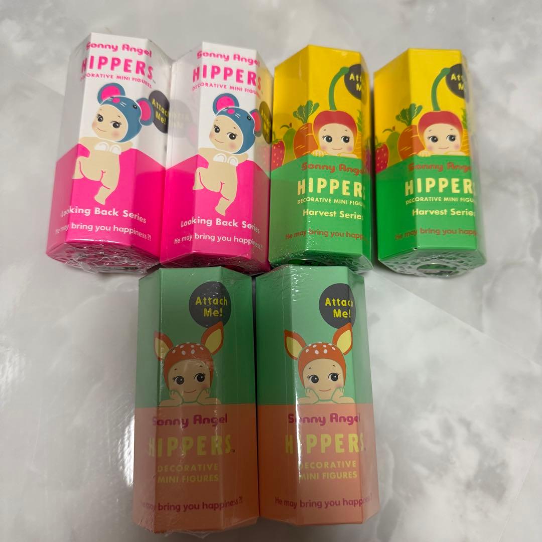 その他 sonny angel HIPPERS Authentic Sonny Angel Looking Back hippers Series Mini Figure