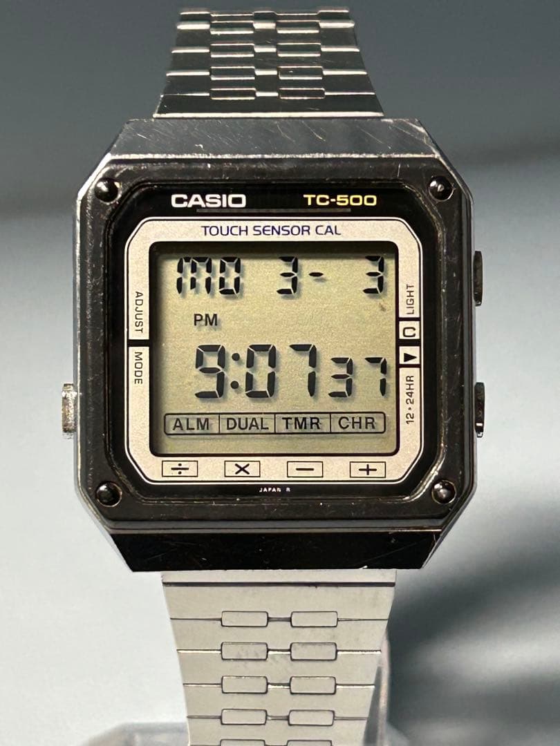 ヴィンテージCASIO TC-500 タッチセンサー カリキュレーター - メルカリ