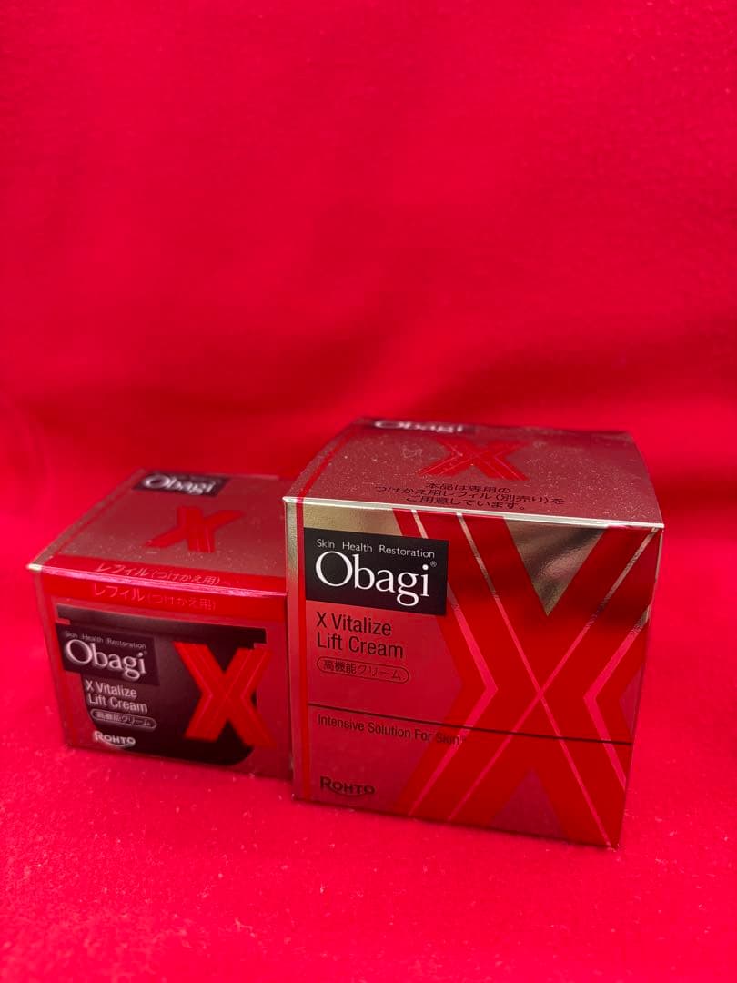 オバジ X Vitalize Lift Cream フェイスクリーム　セット