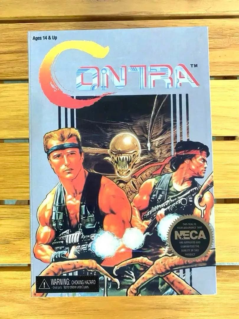 NECA 魂斗羅 コントラ ビル・ライザー ランス・ビーン フィギュア 未開封品 エクスクイジットベーシックシリーズ/ 魂斗羅 オペレーション ガルガ