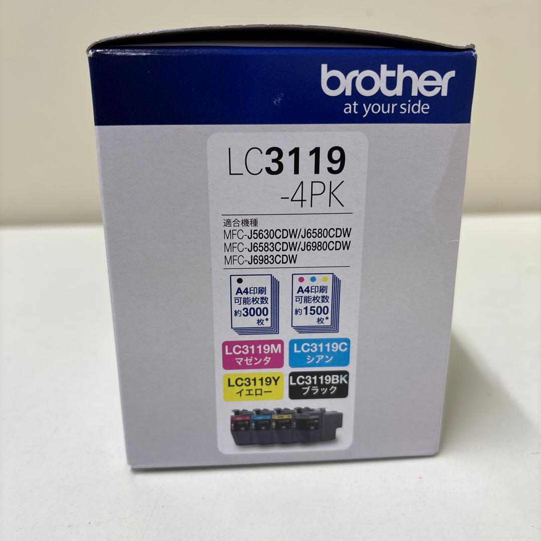LC3119-4PK brother 純正インクカートリッジ 大容量4色パック - メルカリ