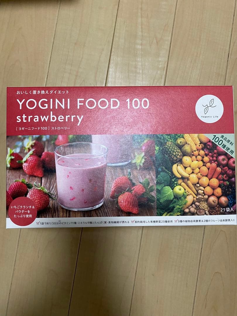 ⭐︎りか0330さん専用 ⭐︎YOGINI FOOD 100 ストロベリー 21袋入