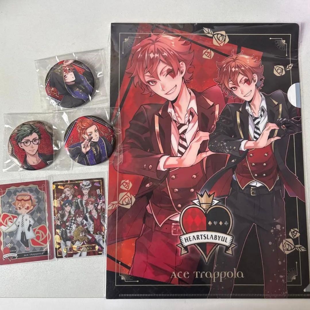 ツイステ ハーツラビュル寮 エース・トラッポラグッズセット 全6点