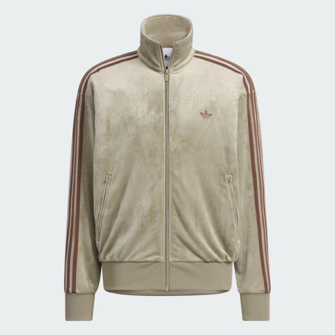 ⭐️新品未着用⭐️adidas FB TTベロアトラックトップ　Clay