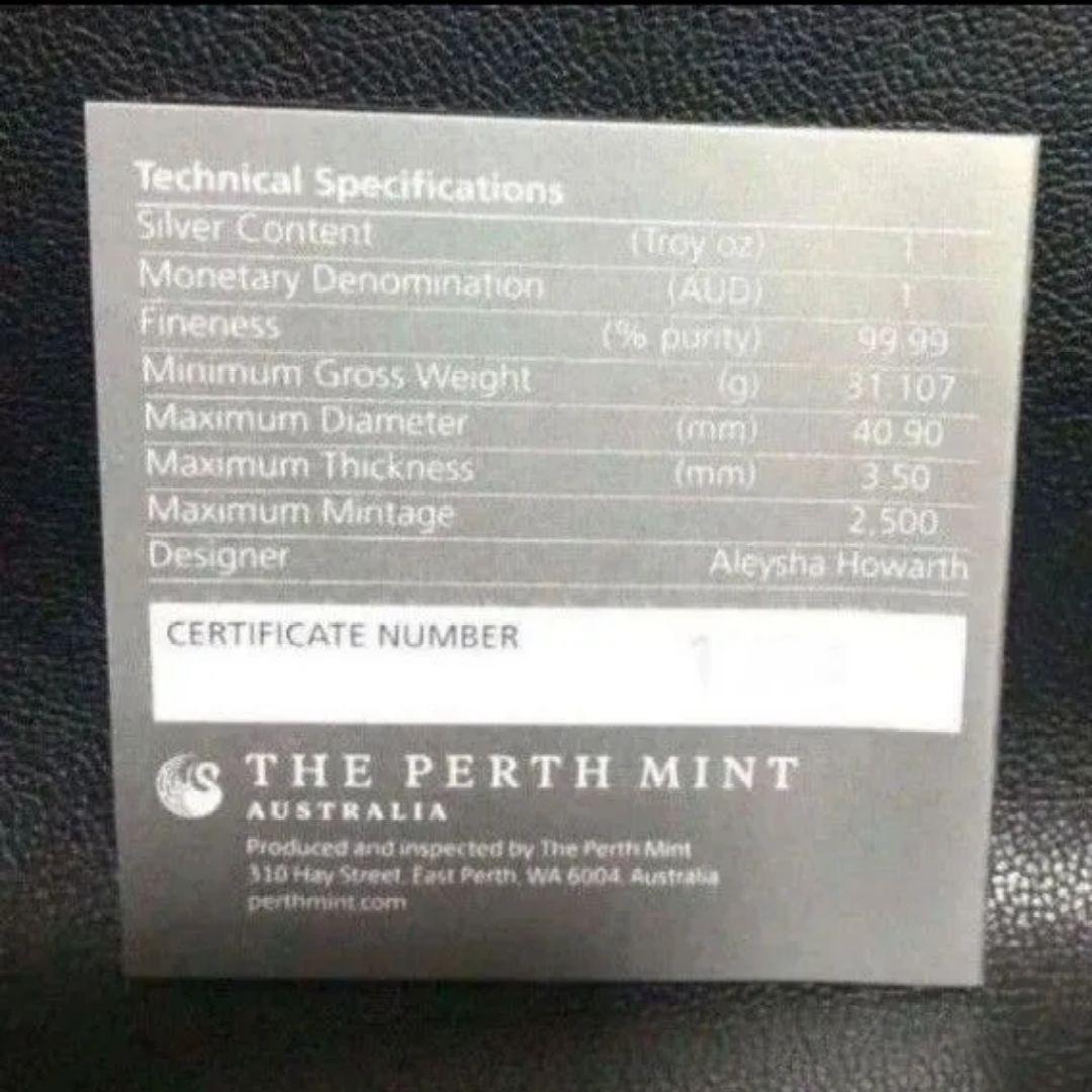 最高鑑定】2024年 白鳥 1オンス銀貨 PF70UC 純銀 COA&BOX付 | Shop at