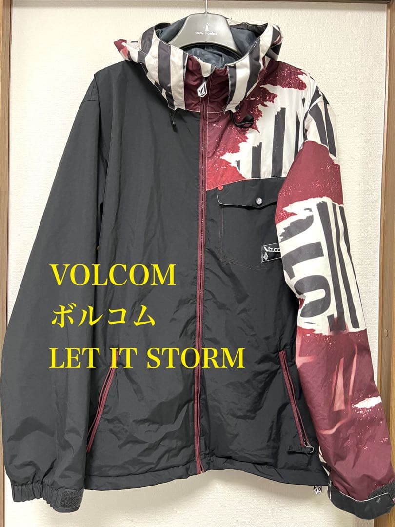 【VOLCOMボルコム　スノボウェア】LET IT STORM Lサイズ