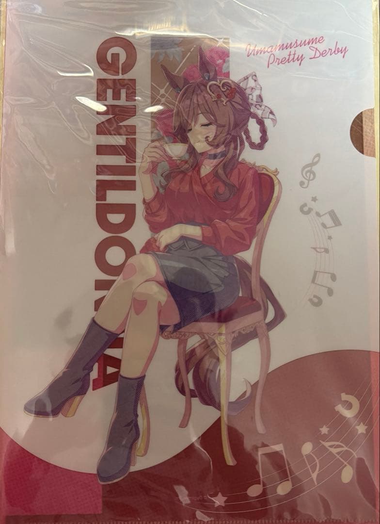 ウマ娘 ジェンティルドンナクリアファイル イヤホンコラボ - メルカリ