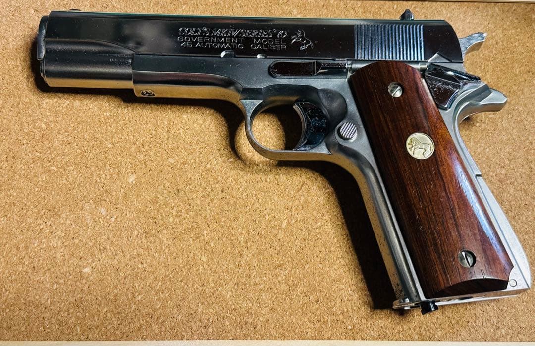 動作確認済み マルゼン コルト・ガバメント MKⅣ シリーズ70 シルバー