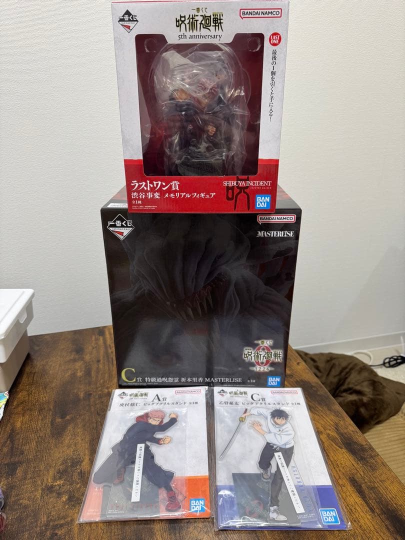 一番くじ 劇場版呪術廻戦０C賞 祈本里香 ５周年 ラストワン フィギュア セット