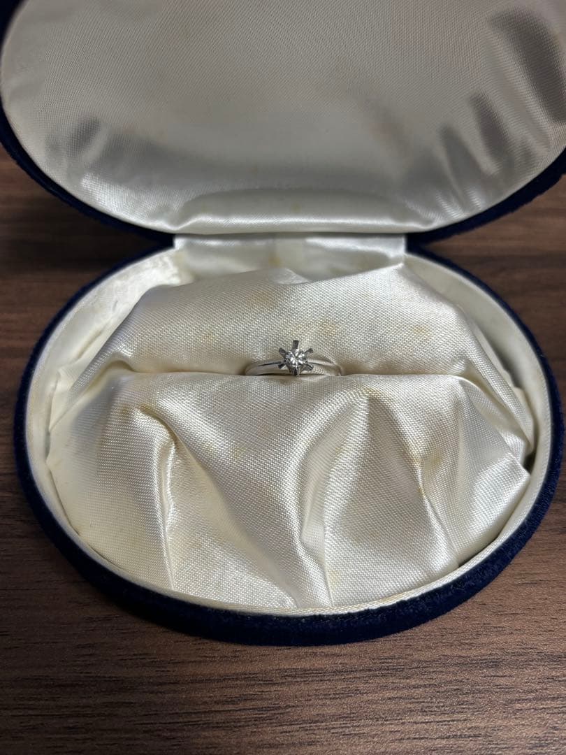 m*i様 プラチナ立爪リング /Pt900 一粒ダイヤモンド