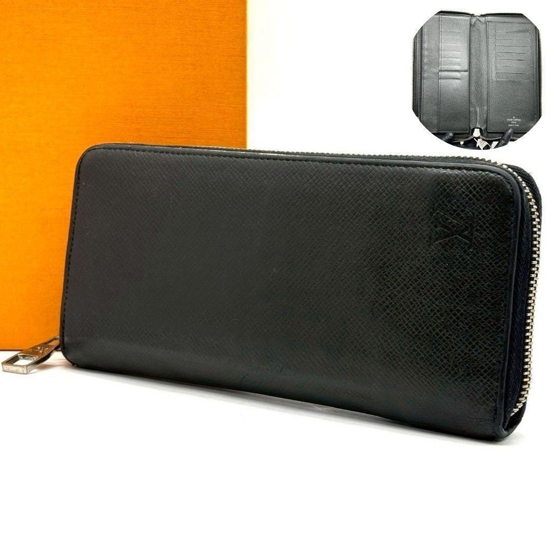 た*か様 ルイヴィトン　長財布 ベルティカル ラウンドファスナー タイガ レザー