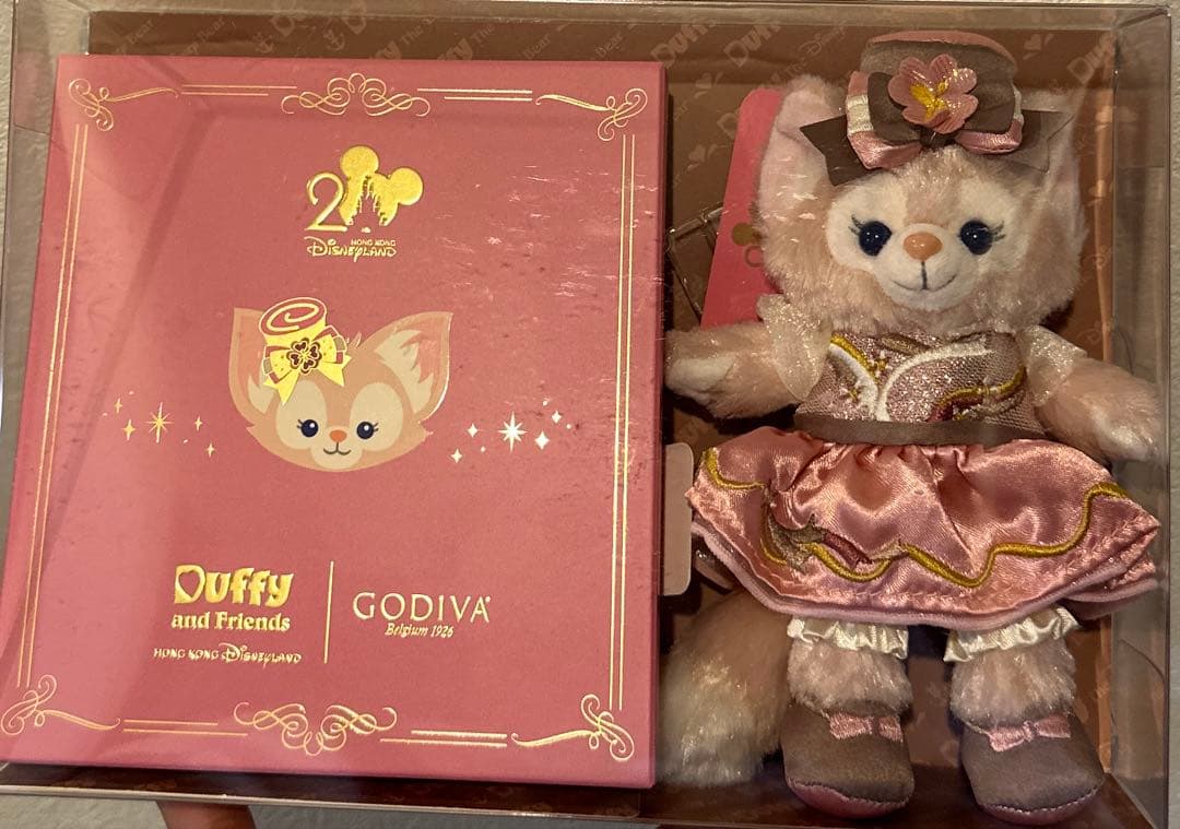 顔厳選】リーナベル 20周年 ゴディバ ぬいぐるみ＋チョコレート セット