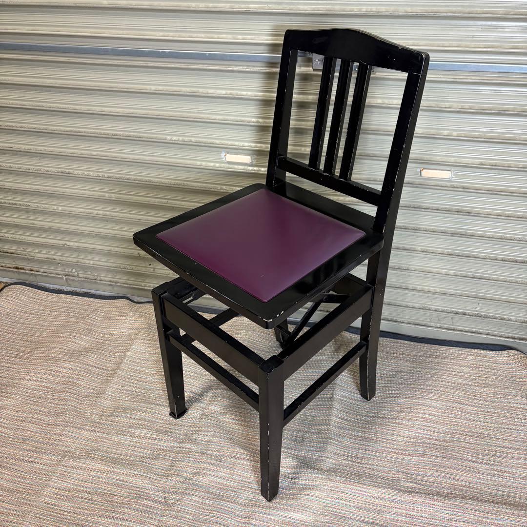 【送料込】YAMAHA　ヤマハ　ピアノ椅子　トムソン椅子　椅子