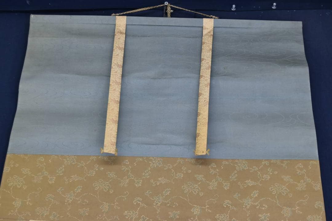 模写】橋本雅邦/舟に人物/掛軸/名家伝来/AA-827 - メルカリ