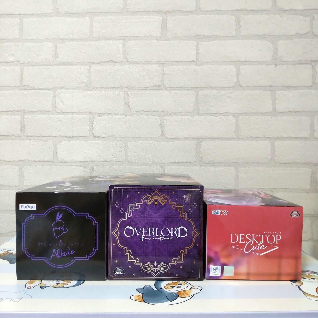 オーバーロード アルベド シャルティア プライズフィギュア 3体セット