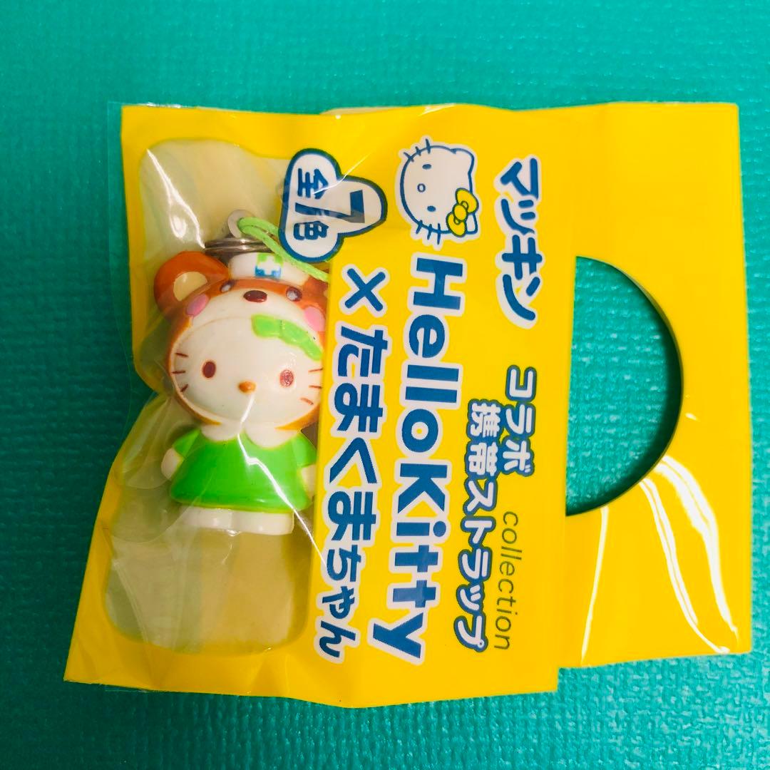 2007年製激レア★ハローキティ×たまくまちゃんコラボ ストラップ マッキン②