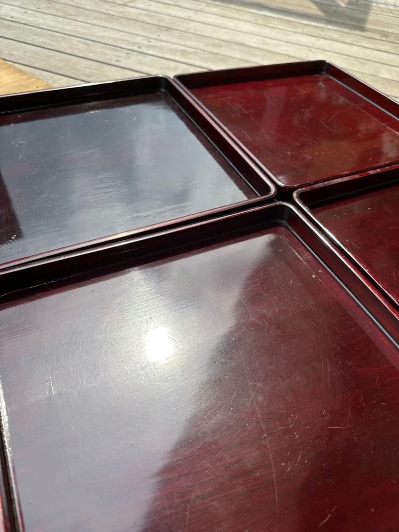 木曽漆器 春慶塗 お膳 8客の通販はau PAY マーケット - 輸入雑貨の