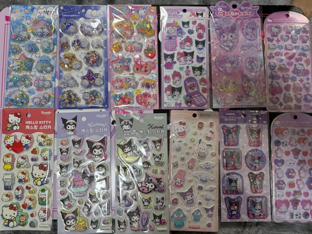 ディズニーボンボンドロップミニ，他シール22枚セット