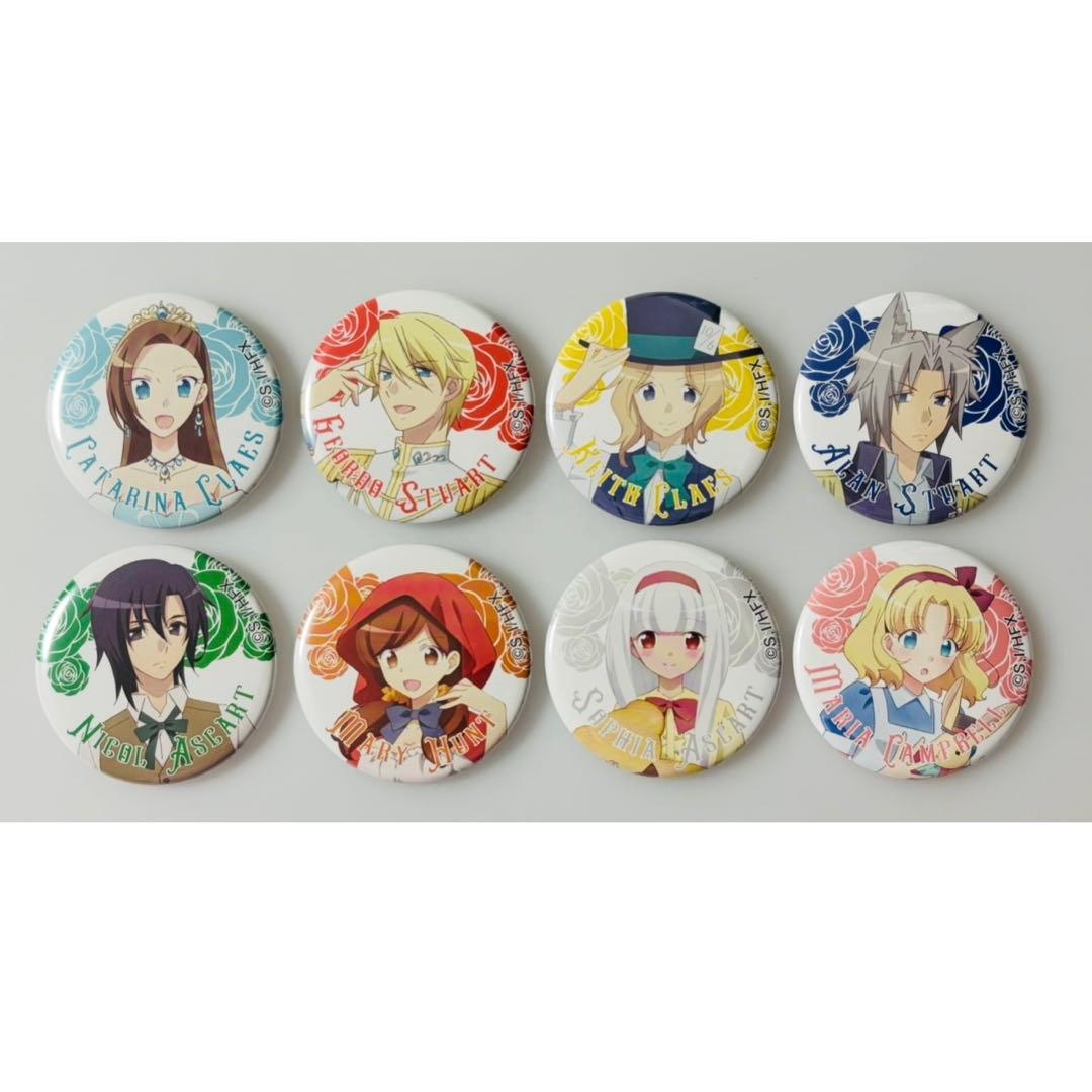 はめふら 乙女ゲームの破滅フラグ ドン・キホーテ 缶バッジ 8種 カタリナ