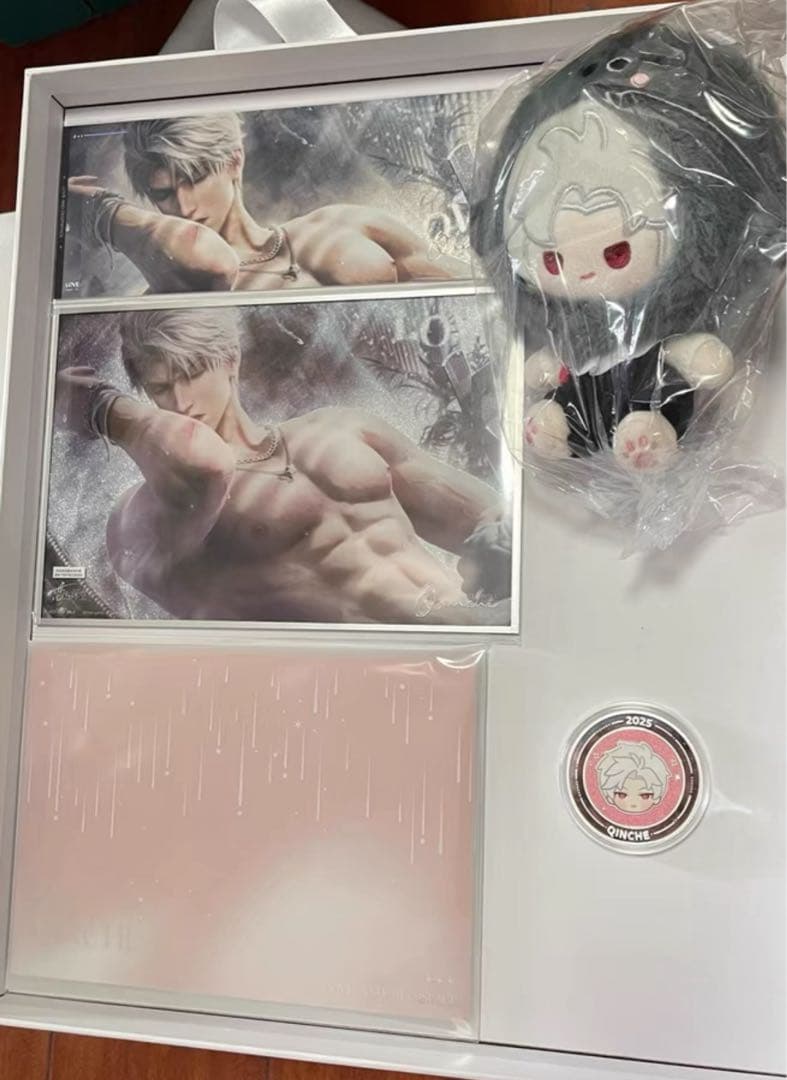 恋と深空　2025VIP　シン　5点セット　中国語版 7/20〆【恋と深空】Love and Deepspace 中国公式通販「2025BW」シリー