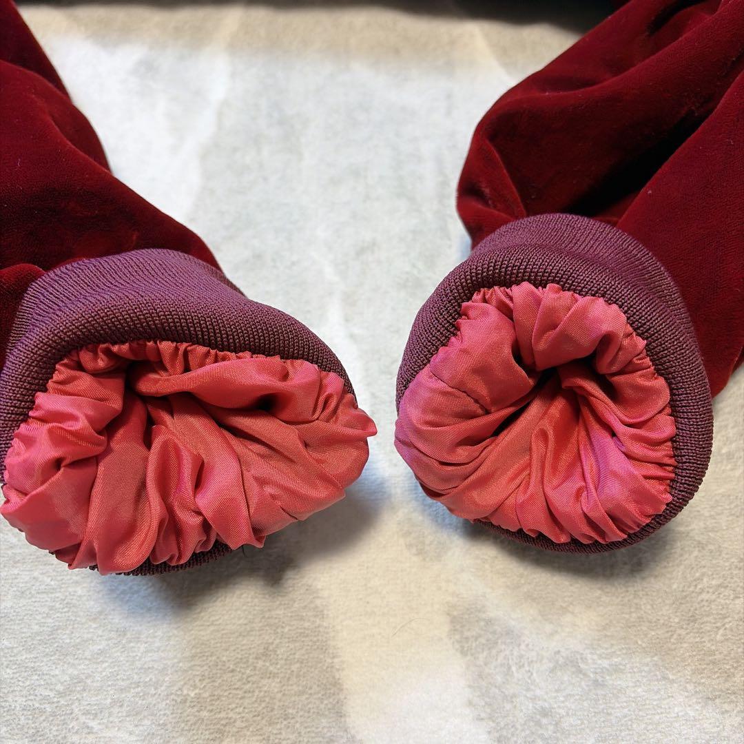 極美品】 90s スカジャン 別珍 龍刺繍 スーベニアジャケット レッド