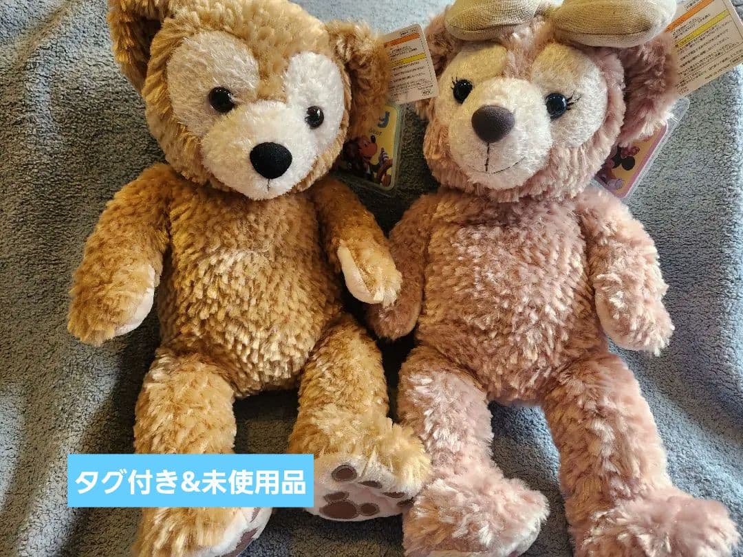 JCBザ・クラス特典☆ダッフィー&シェリーメイぬいぐるみ2点セット