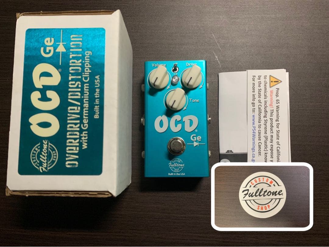 【California産】fulltone OCD Ge