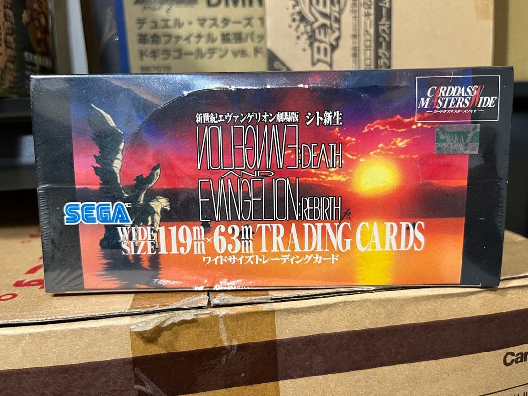 新世紀エヴァンゲリオン 新品未開封 box シト新生 カードダスマスターズ カードダスマスターズワイド 新世紀エヴァンゲリオン劇場版 シト新生
