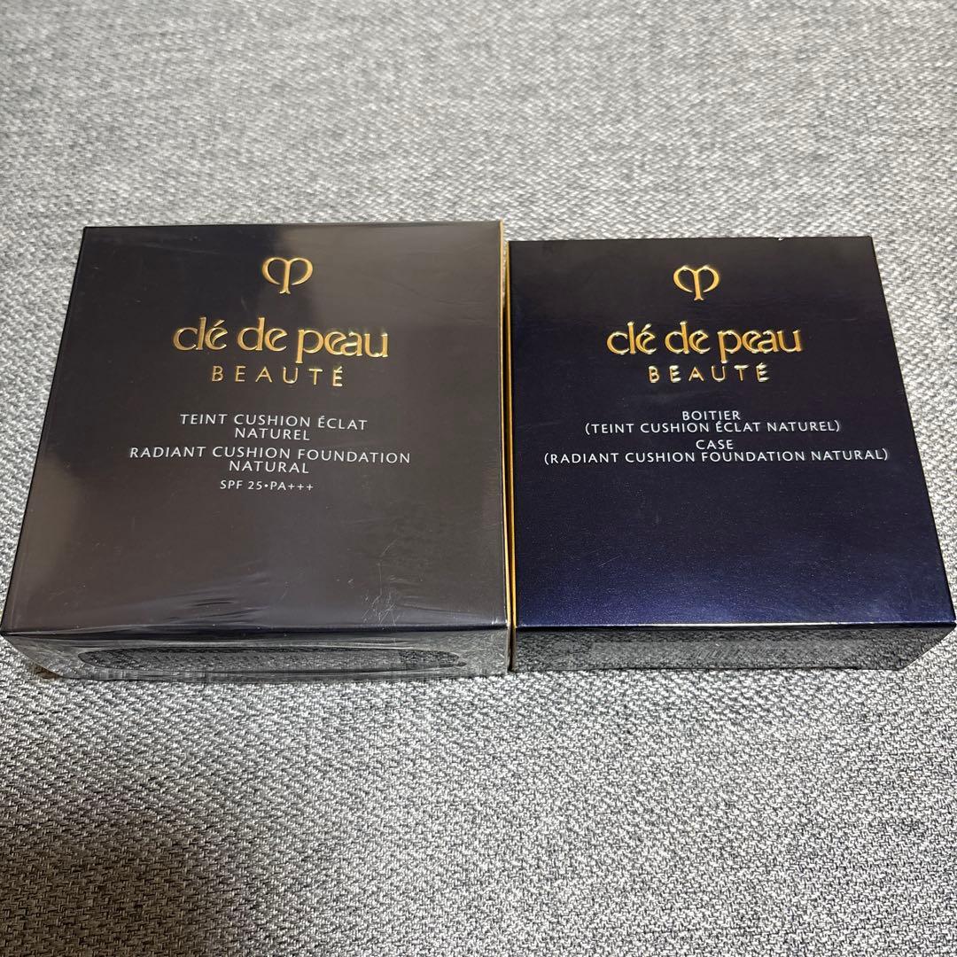 クレドポーボーテ タンクッションエクラ ナチュレル ピンクオークル10 ケース付