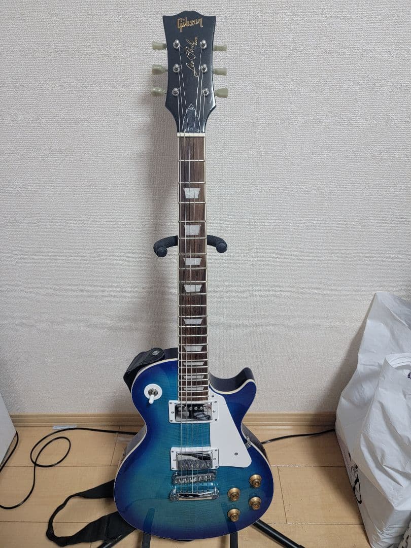 メーカー不明 Gibsonロゴ Les Paul ブルーサンバースト f4fcd33afdhgeZKSSjt9qDBLc9QOFY