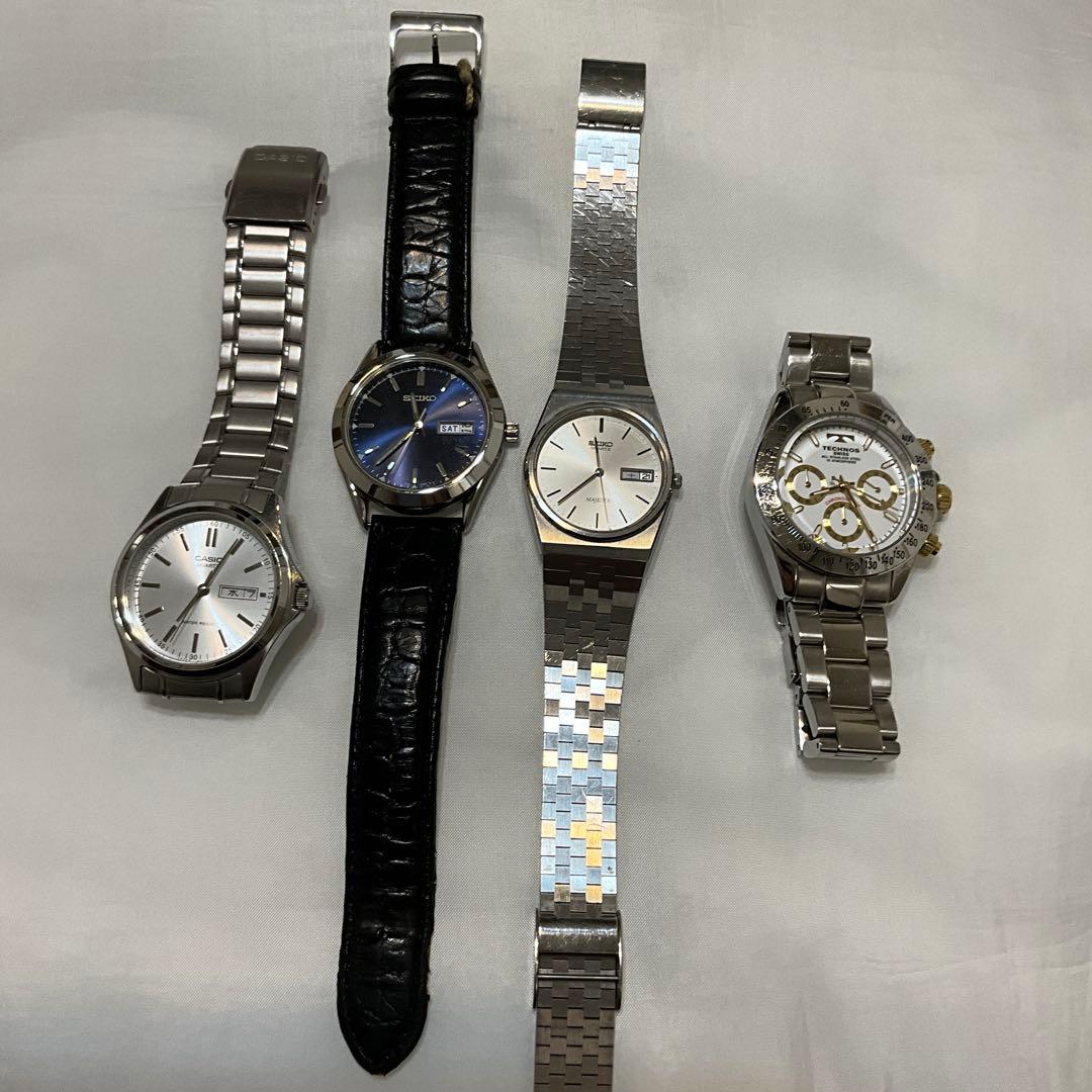 V*カ様 時計いろいろSEIKO CASIOテクノス