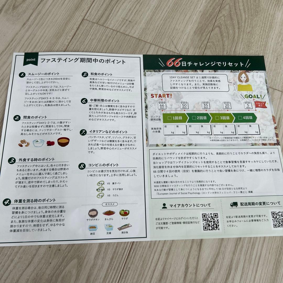 GREEN BROTHERS 1DAYクレンズセット - メルカリ