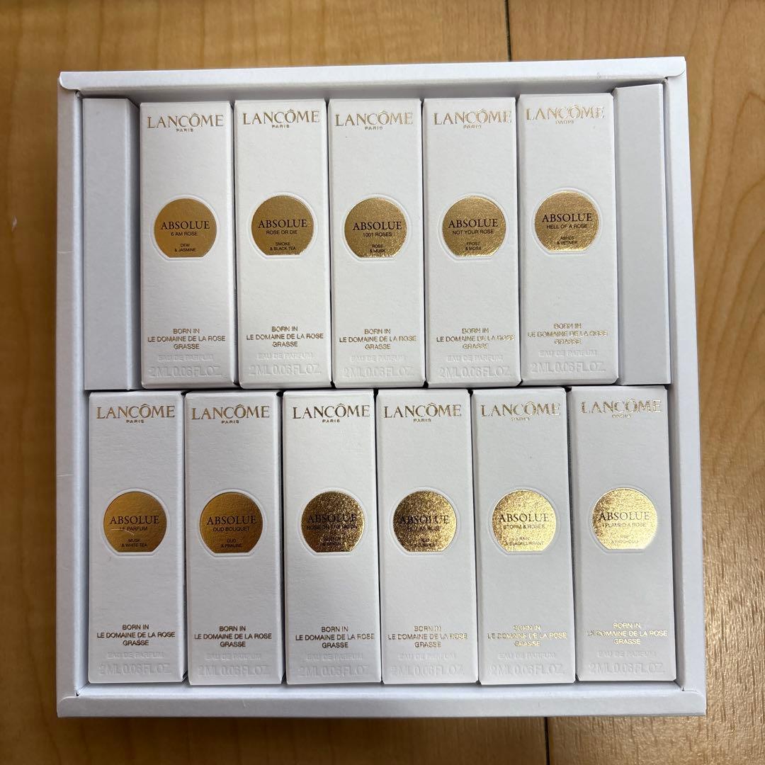 ランコム　アプソリュレパルファン 2ml 11本　香水　ローズ　新品未使用