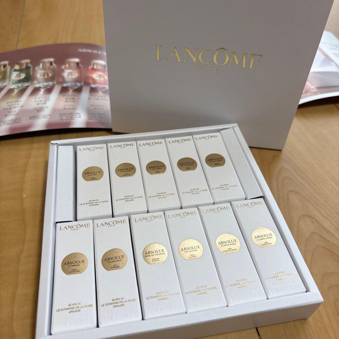 ランコム アプソリュレパルファン 2ml 11本 香水 ローズ 新品未使用