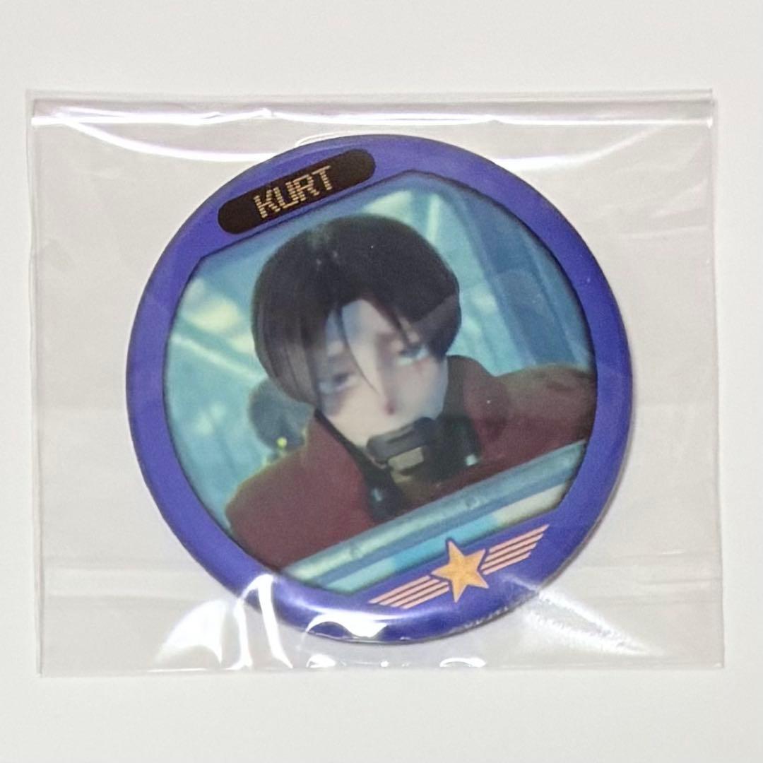 銀河特急☆ミルキーサブウェイ カート 蓄光缶バッジ マンガ展