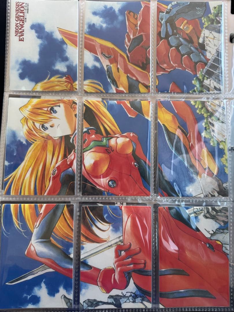 m*o様 エヴァンゲリオン カードダスマスターズ第三集ジャケット