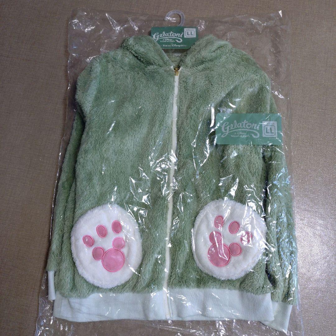 未使用 ディズニー ダッフィーフレンズ ジェラトーニ パーカー LL シー限定