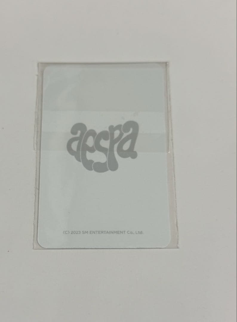 aespa エスパ ウィンター トレカ 特典 ポップアップ week - メルカリ