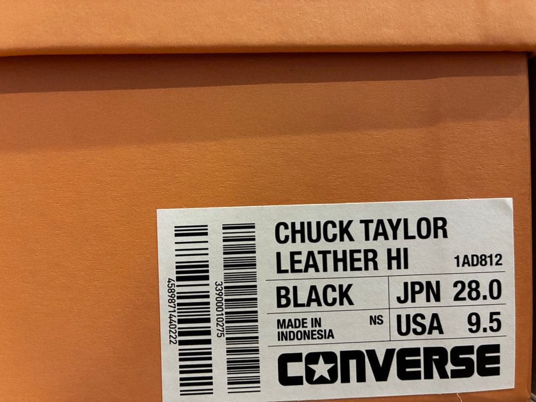 28.0cm ADDICT CHUCK TAYLOR LEATHER アディクト