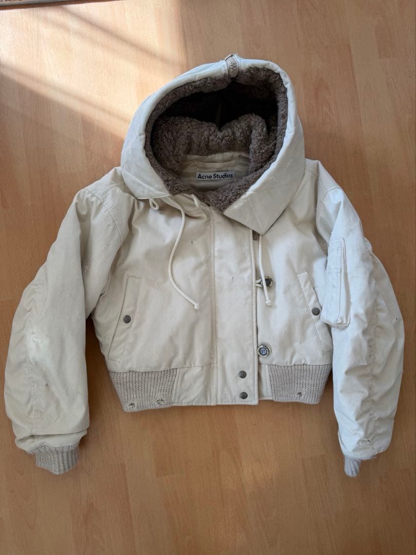 AcneStudios アクネ コットンキャンバスボンバージャケット アウター