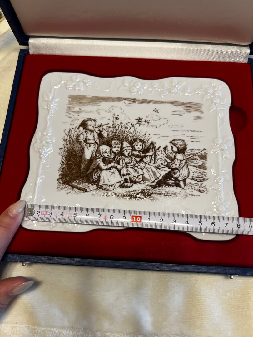 奇跡的に未使用！限定品マイセン ビンテージ陶板4枚セット