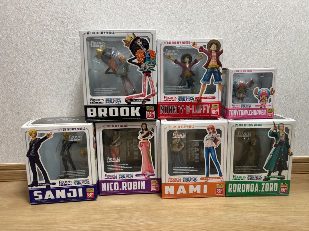 ワンピース　フィギュアーツゼロ　麦わらの一味